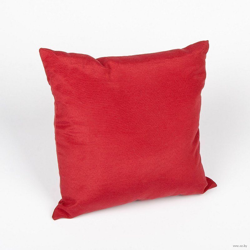 Декоративная подушка Аликанте красный 40х40