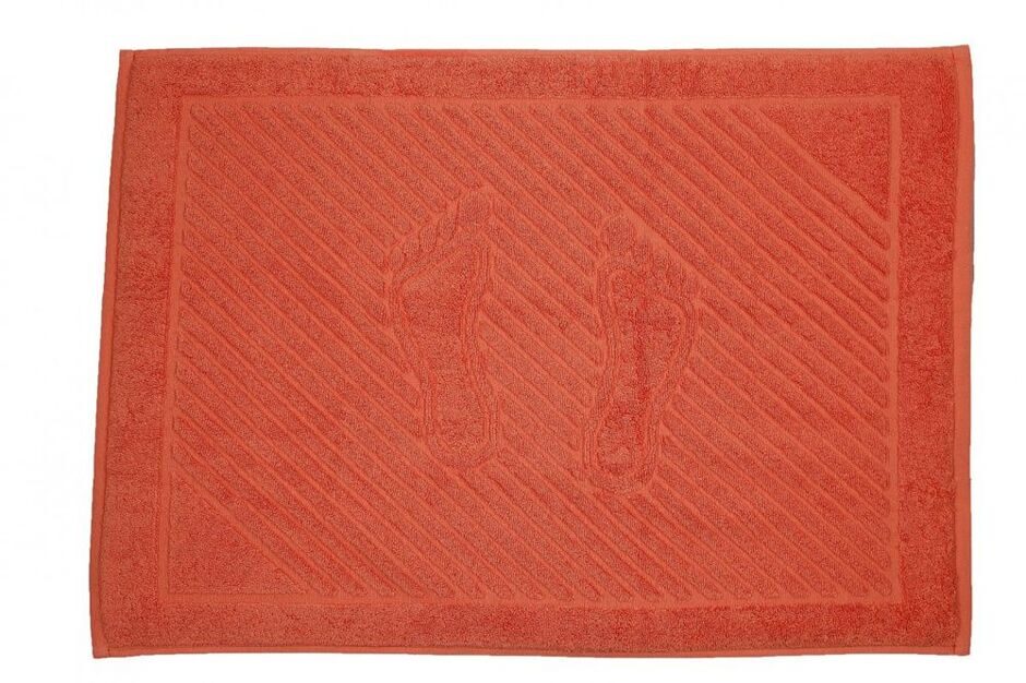 Полотенце-коврик для ванной Mandarine orange 50х70