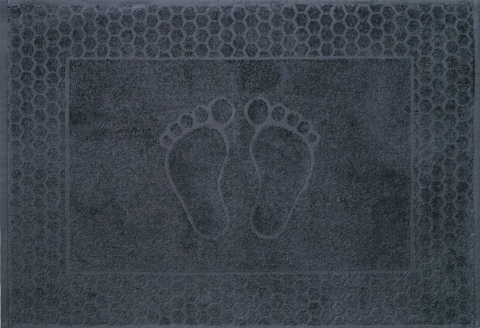 Полотенце для ног махра Comfort Life 50х70 антрацит