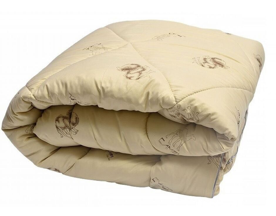 Одеяло из верблюжьей шерсти теплое 170х205