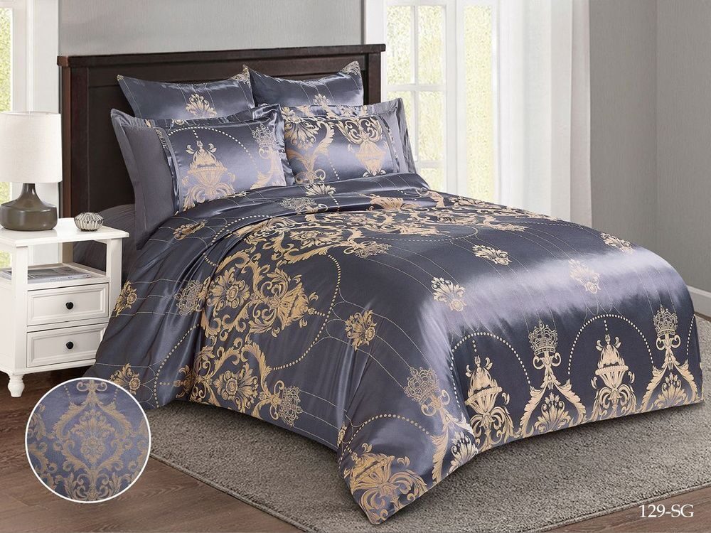 Постельное белье жаккард Cleo "Satin Jacquard cемейный арт.202