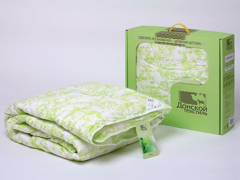 Одеяло детское Донской текстиль 100% бамбук 100х140 всесезонное