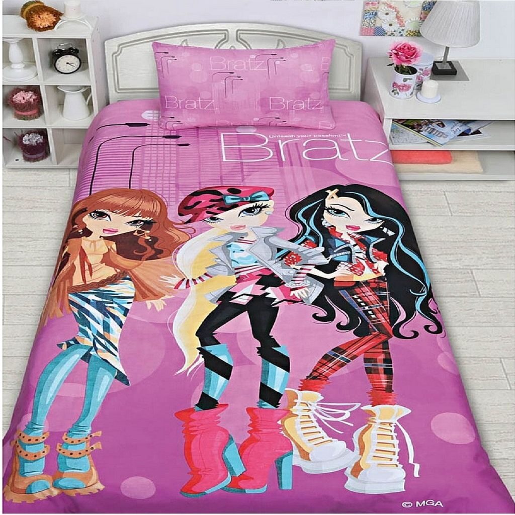 Детское постельное белье хлопок бязь Bratz арт.1