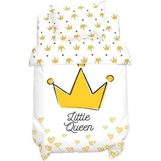 Постельное белье для новорожденных  бязь "Крошка Я" Little queen