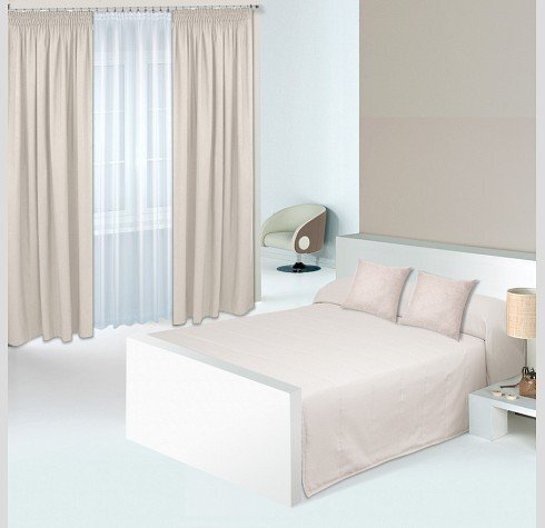 Комплект для спальни Аликанте светло-серый( под лен) 210х240