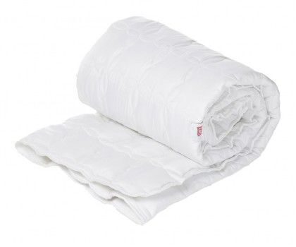 Одеяло стеганое  всесезонное микрогель TAC Sanita 155х215 см белый JOAN