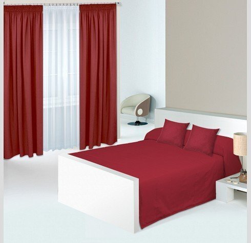 Комплект для спальни Аликанте красный 210х240