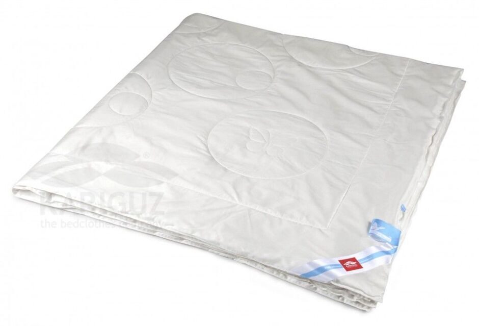Шелковое натуральное 100% одеяло легкое летнее "Pure Silk" Kariguz 150x200
